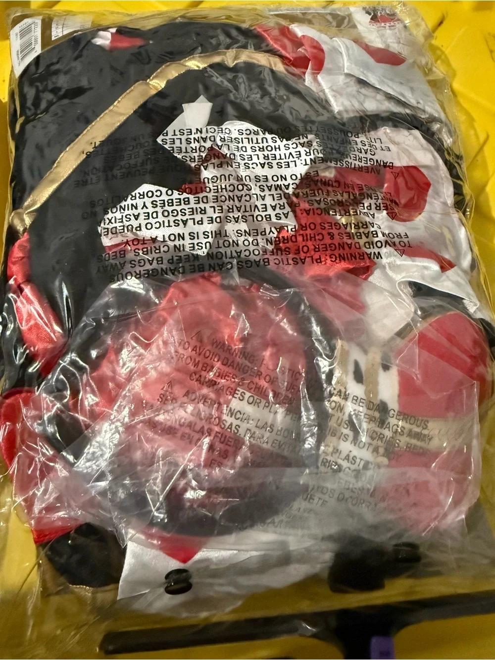 Women's Costume Dress — Red, Black & White